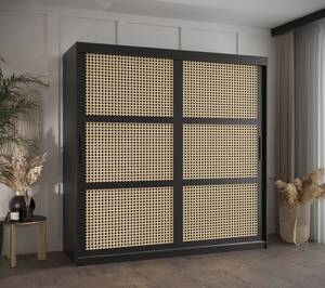 ARMOIRE À PORTES COULISSANTES PLECIONKA Largeur : 180 cm - Noir