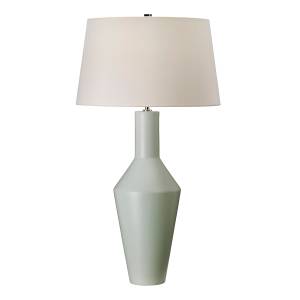 Leyton Lampe de table Vert - Céramique - 43 x 80 x 43 cm