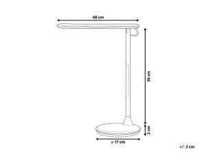 Bürolampen DRACO Weiß