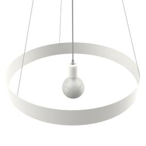 Suspension Halo Blanc - 60 x 60 cm