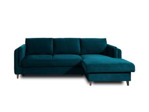 Ecksofa BROOKE Petrol