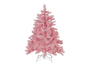 Sapin de Noël FARNHAM Rose foncé - 100 x 120 x 100 cm