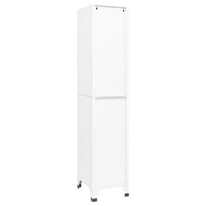 Armoire à casiers 294428-1 Blanc - Profondeur : 40 cm