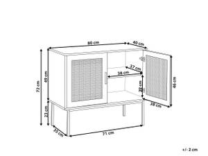 Sideboard PASCO 80 x 72 cm