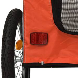 Remorque vélo pour chien 3028770-1 Orange - 64 x 66 x 125 cm