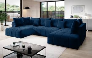 Ecksofa Calvani XXL Monolith 77 Blau