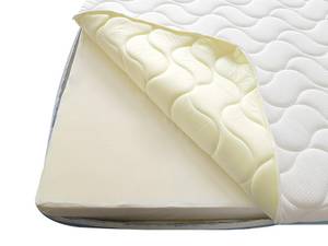 Matelas et sommier coffre AIRMEMORY Blanc - Textile - 160 x 30 x 200 cm