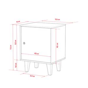 Nachtschrank CONCEPT Eiche