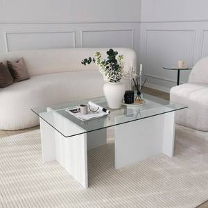 Table basse Asellus Blanc crème