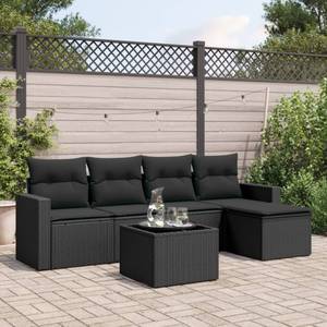 Gartensitzgruppe K4272(6-tlg) Schwarz