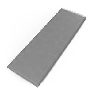 Coussin pour banc 120x40cm gris Gris - Largeur : 120 cm