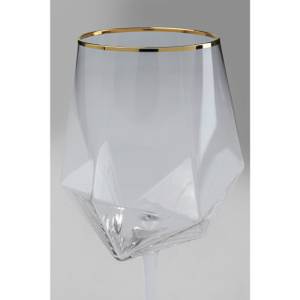 Verre à vin Diamond  Rim 10 x 25 x 10 cm