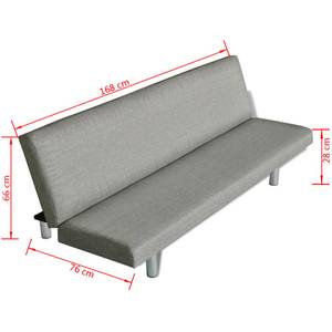 Schlafsofa 297490 Grau