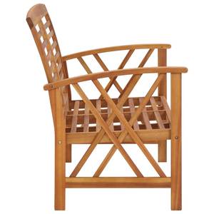 Garten-Lounge-Set (3-teilig) 3004236-1 Braun - Massivholz - Holzart/Dekor - 50 x 43 x 102 cm