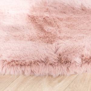 Hochflor Teppich R Comfy Pink - 200 x 200 cm