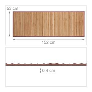 Tapis en Bambou Sortie de Bain Douche 53 x 152 cm