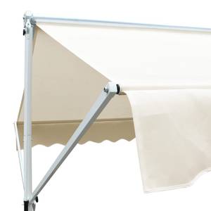 Auvent 3000211 Blanc crème - Profondeur : 500 cm