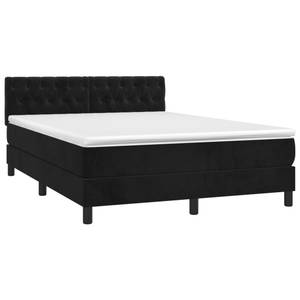 Boxspringbett 3017268-17 Schwarz - 144 x 193 cm