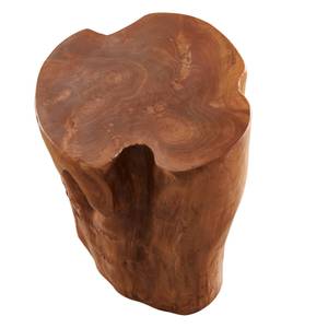 Beistelltisch TEAK Braun - Massivholz - Holzart/Dekor - 30 x 40 x 30 cm