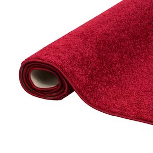 Hochflor Velours Teppich Läufer Mona Rot - 100 x 100 cm