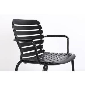 Chaise de jardin Vondel Noir