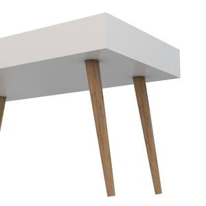 Table basse avec plateau amovible Bongard 45 x 60 cm blanc [en.casa]