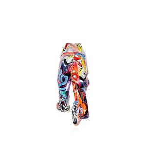 Harz-Skulptur Panther Multicolor - 45 x 14 x 9 cm