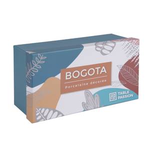 Coffret de 2 mugs bogota 46 cl Porcelaine