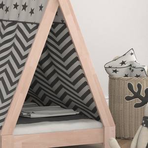 Kinderbett Tipi 160x80cm Natur Holz