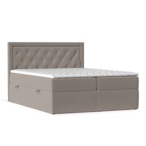 Boxspringbett Maestro Braun - Breite: 180 cm