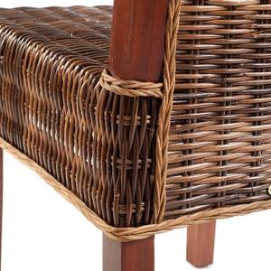 Stuhl ZONZA Braun - Rattan - 47 x 105 x 60 cm