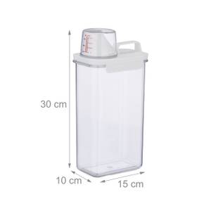 Boîte de rangement nourriture 2,3 litres Hauteur : 30 cm