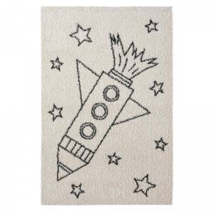 Tapis enfant TOTHEMOON 120x170 ecru 120 x 170 cm