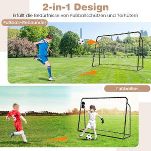 Fußballtor EB50219 Schwarz