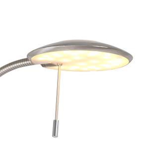 Lampadaire Zenith LED Acier - 1 ampoule - Argenté