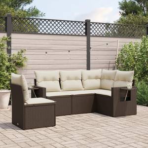 Gartensitzgruppe K2517(5-tlg) Braun - Massivholz - 69 x 62 x 55 cm