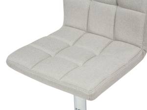 Barhocker MARION 2er Set Beige - Creme - Silber