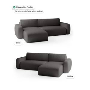 Ecksofa Eckcouch Sassari Universelle Grau - 294 x 185 cm