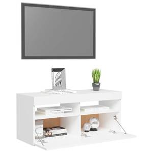 Meuble tv 3008756_2 Blanc - Profondeur : 60 cm