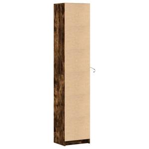 Highboard mit LED-Beleuchtung DE8914 Braun - Holzwerkstoff - 33 x 200 x 42 cm