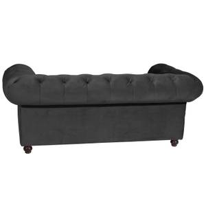 Orleans Sofa 2-Sitzer Schwarz