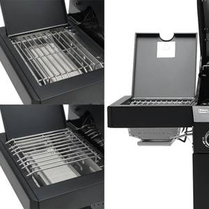 Gasgrill PLATINUM YAMARA DARK 6+2 Schwarz - Metall - 159 x 117 x 55 cm