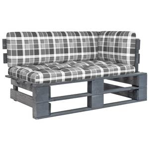 Paletten Ecksofa 3016504-6 Aschgrau - Grau