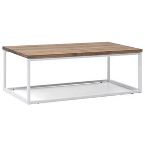 Table basse Icub U.  60x120x43 cm. Blanc Blanc - Bois massif - Bois/Imitation - 120 x 42 x 60 cm