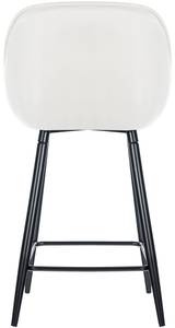 Tabourets de bar Gibson 76 Lot de 2 Blanc pur