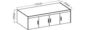 Kleiderschrank Elena 4D Weiß