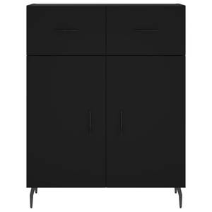 Highboard DE1449 Schwarz - Holzwerkstoff - 34 x 180 x 70 cm