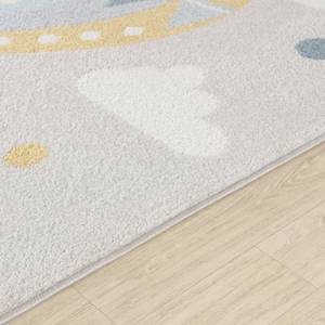 Tapis CENON Beige - Gris - 80 x 150 cm