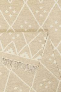 Kelim Teppich Vermont Beige - Cremeweiß - 160 x 230 cm