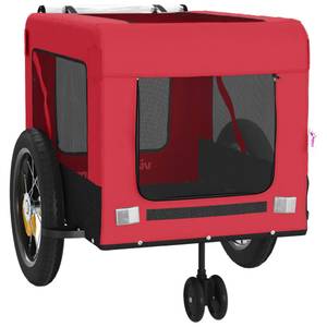 Remorque vélo pour chien 3028772-2 Rouge - 55 x 53 x 120 cm